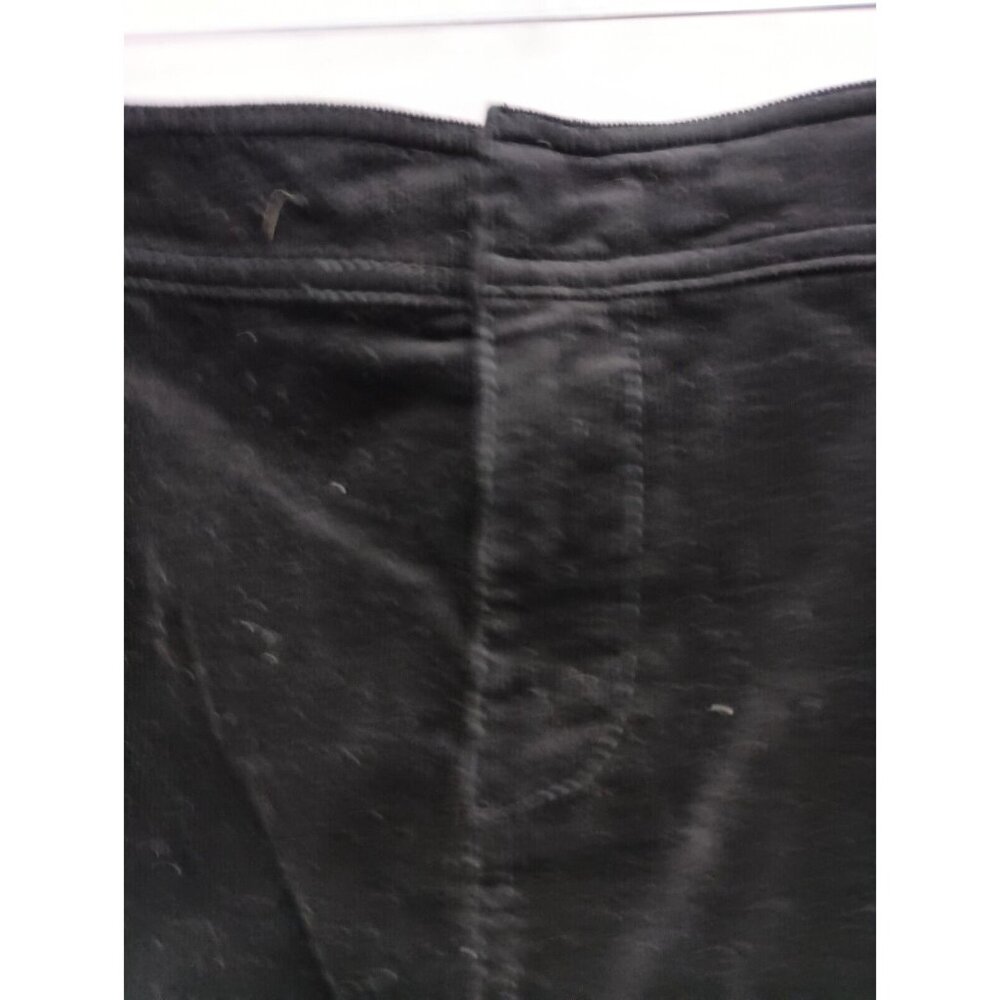 Talbots Womens Corduroy Mini Skirt Size 4 Petite‎ Black Preppy Casual - Picture 3 of 7